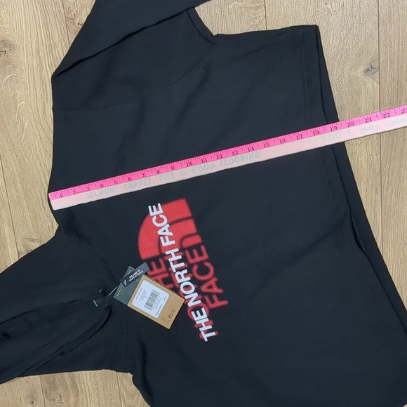The North Face Women's  Coordinates Logo Crop Hoodie Black size XL - Picture 7 of 8